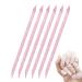 Lencyh Cleaning Cuticle Stick 2-in-1 Multi-Purpose Colorful Nail Cuticle Pushers Portable Cuticle Tools for Makeup Beginners Beauty Lovers