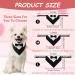 Shop Hacraho Formal Dog Smoking Banda Adjustable Black Wedding Collar with Fly & Tie for Medium to Large Dogs - Buy Online on GoSupps.com