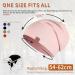 Yaniky Cotton Slouch Beanie Hat for Men & Women - Soft Thin Windproof Chemo Hat in Pink | All-Season Jersey Long Beanie - Buy Online on GoSupps.com