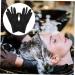Vintorky Hair Shampoo Gloves - 3 Pairs Kitchen & Hair Dye Rubber Gloves | Reusable Black Gloves with Color Attachment - Buy Online on GoSupps.com