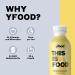 Yfood Drink Happy Banana | Delicious On-the-Go Meal | 33g Protein 26 Vitamins & Minerals | 6 x 500ml | 1.50 Pfand Included - Buy Online on GoSupps.com