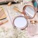 30th Birthday Stainless Steel Makeup Mirror - Engraved Compact Cosmetic Mirror in Rose Gold - Unique Gift for Women with Gift Box - Buy Online on GoSupps.com