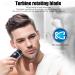 Mini Electric Razor USB Rechargeable Portable Electric Shaver With Double Ring Razor Net 400mah Built-in Lithium Ion Battery Electric Shavers For Men(black) - Buy Online on GoSupps.com