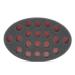 Hallo Big Holes Barber Hair Brush Sponge for Dreads Locking Twist Afro Curl - 1 Pack - Buy Online on GoSupps.com
