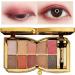 10 Colors Glitter Eyeshadow Pallet Shimmer Colorful Eyeshadow Palette Makeup Diamond Bright Makeup Shimmery Highly Pigmented Waterproof Long-lasting Sweatproof Practice Make Up - Buy Online on GoSupps.com