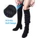 Wisdompro Knee Boot Straps - Adjustable Elastic Belt (1 Pair) with 12 Bonus Adhesive Tape Hook Stickers - Buy Online on GoSupps.com