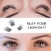 BEYELIAN DIY Eyelash Extension Cluster Lashes - Style2 0.07 Mix Clear Band | Natural Look, Reusable with Super Thin Clear Band - 24 Lash Clusters - Buy Online on GoSupps.com