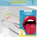 GENEKNT 2 Pack Tongue Scraper | Surgical Stainless Steel Tongue Cleaner for Adults & Kids | Metal Tongue Scraper with Travel Cases - Shop Now! - Buy Online on GoSupps.com