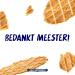  Vandeca Jules Destrooper Fine Butter Patties in Gift Box with "Bedankt Meester!" - Belgian Biscuits - Teacher Gift - 100g - Buy Online on GoSupps.com