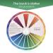 Creative Color Wheel Paint Mixing Guide for Art Class and Makeup Blending - 9.25inch - Buy Online on GoSupps.com