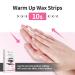 Beauty7 Eyebrow Wax Strips - 24-Hour Pain-Free Depilatory Strips with 4 Clean Oil Cloths - Fast Persian Wax for Perfect Eyebrows - Buy Online on GoSupps.com