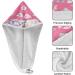 Elephant Dry Hair Cap Set - 2 Piece Quick Drying Towel & Button Headband | Super Absorbent Soft & Comfortable - International Shipping Available - Buy Online on GoSupps.com