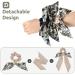 Lolalet 3-Piece Hair Scarf Scrunchies Set - Satin Ribbon Hair Bows for Women & Girls | Soft Elastic Hair Bands for Ponytails | Ideal for Thick, Thin, Fine & Curly Hair - Buy Online on GoSupps.com