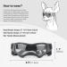 UV Protection Sunglasses for Small Dogs | Cool Black Dog Glasses | Outdoor Eye Protection for Small Breeds - Buy Online on GoSupps.com