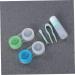 JECOMPRIS Contact Lens Case - 2pcs Double Lens Storage Box | Cute & Durable Lens Cases for International Shipping - Buy Online on GoSupps.com