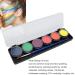 Buy 6-Color Body Painting Pigment Make-up Palette for Halloween | High Color Rendering International Shipping - Buy Online on GoSupps.com