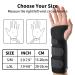 Buy ABYON Wrist Support for Carpal Tunnel | 3 Straps & Metal Splint | Pain Relief Brace for Men & Women | Tendinitis & Arthritis | L/XL Black - International Shipping Available - Buy Online on GoSupps.com