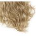 SEGO Clip-in Hair Extensions Set - 8 Piece Wavy Real Hair Extensions in Medium Blonde & Ash Blonde (61cm & 60cm) - Buy Online on GoSupps.com