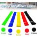 Exercise Bands Resistance Bands Set Yoga Elastic Band Set (Set of 8 Pieces) to Enhance Flexibility and Strength Including Fitness Stretching Pilates Ballet Gymnastics Rehabilitation Stretching - Buy Online on GoSupps.com
