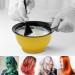Segbeauty Hair Color Mixing Bowl - Professional Dyeing Tool Kit for Salon & DIY Hair Coloring - Light Plastic Mixer in Yellow - Buy Online on GoSupps.com