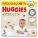 Huggies Extra Care Diapers Size 3 (4-9 kg) 2 Packs of 40 Diapers Size 3 (80 Count) 3
