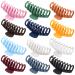 12 Pack Large Hair Claw Clips for Women - Matte Banana Clips for Strong Hold - Hair Clamps for Thin and Thick Hair - Perfect Christmas Gifts - Buy Online on GoSupps.com