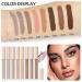 URQT 8 Colors Liquid Matte Eyeshadow Set - High-pigmented, Long Lasting Eye Makeup Kit - Buy Online on GoSupps.com