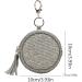 Masexi Pacifier Bag - Dark Gray Pacifier-Trailer Pod with Closure | Holds 2 Pacifiers | Easy Attachment to Diaper Bag or Handbag | Perfect for Travel & Storage - Buy Online on GoSupps.com