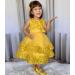 Miipat Yellow Sequin Tulle Dress | Toddler Girl Party Princess Dress 3-4 Years - Buy Online on GoSupps.com