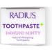 Radius ImmuniMinty Immune Support Toothpaste 2.5 Oz - Elderberry Mint - Pack of 1 Elderberry Mint 2.5 Ounce (Pack of 1) - Buy Online on GoSupps.com