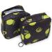 HONBAY Stylish Large Capacity Sanitary Napkin Bag - Black | Tampons Pouch & Nursing Pad Holder Coin Purse | Makeup Bag - Buy Online on GoSupps.com