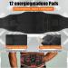 Buy Tosucs EMS Training Device | Abdominal Muscle Belt with 8 Modes & 25 Intensities | USB Rechargeable for Belly Arm & Leg Workouts for Men and Women - International Shipping Available! - Buy Online on GoSupps.com