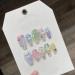 Detachable Handmade false nails with design dopamine bubble love girl press on Nail enhancement false nails (Color : 8 Size : S)