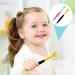 Autism Toothbrush 2 PCS - 3 Sided Sensory Toothbrush for Kids & Adults - Yellow/Black and Red/Blue - Dental & Gum Care - Buy Online on GoSupps.com