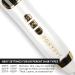 FoxyBae 5-in-1 Interchangeable Hair Tools Set | Curling Wand Flat Iron & Ceramic Irons | Salon Grade Waver & Curler in Pearl White - Ships Internationally - Buy Online on GoSupps.com