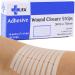 JFA Medical Set of 250 wound closure strips/stapling plasters suture material wound closure strips 3 x 75 mm