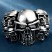 Aotiwe Men's Skull Ring - Unique Silver Large Size Gift for Men 62 (19.7) - Unusual Jewelry - Buy Online on GoSupps.com
