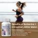 Berberine 1000mg Supplement with Ceylon Cinnamon & Bitter Melon - 120 Veg Capsules - Made in USA - Buy Online on GoSupps.com