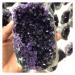 Crystal Rough Natural Crystal Rough A Natural Amethyst Cluster of Uruguayan specimens The Cargo can purify The air and heal (Size : 800-1000g)