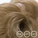 Curly Wavy Hair Bun Hair Extensions - Ash Blonde (40g) - Buy Online on GoSupps.com