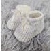 Royal Icon Baby Booties 0-3 Months - Warm and Safe Unisex Baby Slippers - Newborn Boots Ri401 White - Buy Online on GoSupps.com