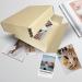 Lineco 9x12 Tan Museum Archival Storage Box | Drop Front Design | Acid-Free with Metal Edge | Pack of 2 | for Photos, Documents, Crafts | Long-lasting Picture Protection - Buy Online on GoSupps.com
