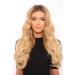 Lullabellz Super Thick Natural Wavy Clip In Hair Extensions 5-Piece 22-Inch Length Jet Black
