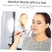Baluue 4pcs Fine Eyeliner Brush Eye Shadow Travel Lipstick Brush Makeup Black Fiber - Buy Online on GoSupps.com