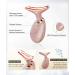 7-in-1 Deplux Face & Neck Massager - Portable Rose Gold Skin Care Tool for Daily Routine | International Shipping Available - Buy Online on GoSupps.com
