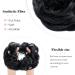 MY-LADY Messy Hair Bun Extension Scrunchie Updo - Wavy Curly Ponytail Chignon Hairpiece 55g Black L - Buy Online on GoSupps.com