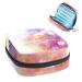 Anna Cowper Watercolor Natural Daisy Sanitary Napkin Storage Bag Feminine Menstrual Cup Pouches Nursing Pad Holder Tampon Bags Portable Period Bag for Women Teen Girls 1Pcs Multi-colored 19