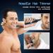 Ear and Nose Hair Trimmer - Rechargeable Waterproof Dual Edge Clipper for Men & Women | Professional Painless Facial Hair Remover - Buy Online on GoSupps.com