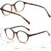 JM 3 Pack Vintage Round Reading Glasses - Spring Hinge Readers for Men & Women - +0.5 Diopters Mixed Color - Buy Online on GoSupps.com