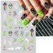 Halloween Nail Art Stickers Glow in The Dark Luminous Halloween Nail Decals DIY Nail Art Supplies for Halloween Days Luxury Pegatinas para U as Women Girls DIY Nail Decorations - Buy Online on GoSupps.com